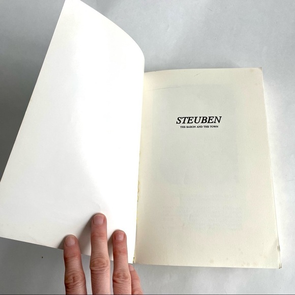 Paperback Softcover Book Steuben The Baron and the Town Remsen Historical - Picture 5 of 13